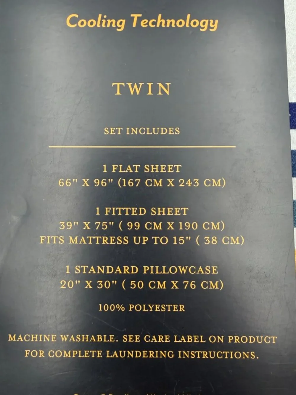 Pendleton Westland Stripe Cooling TWIN Sheet Set Multi Color 3 Piece Desert NWT